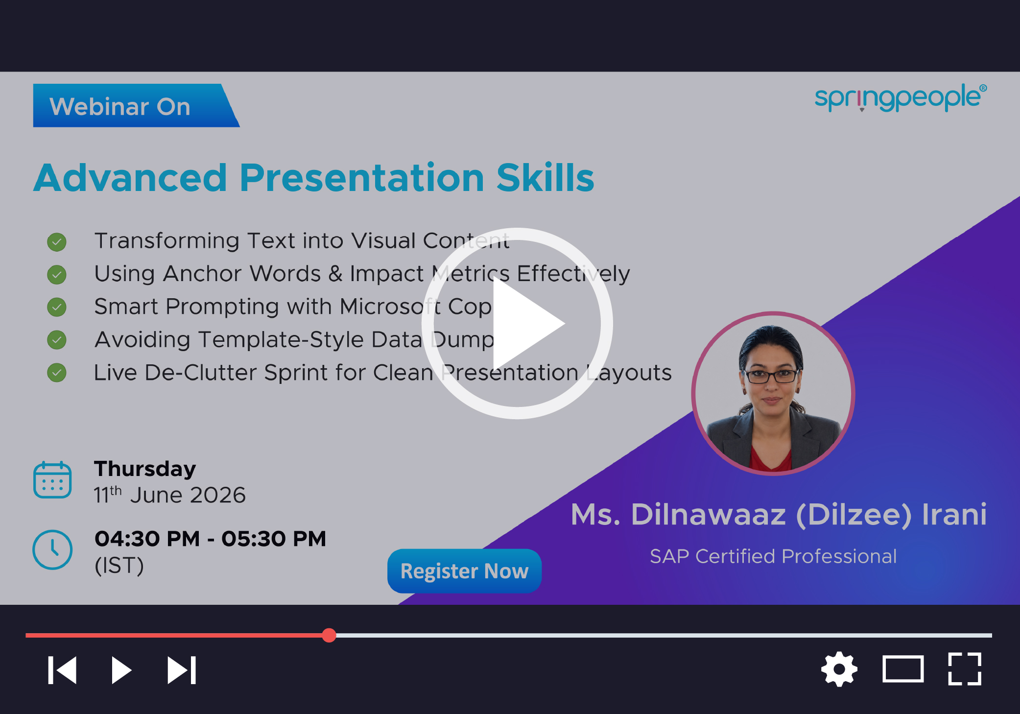 Advanced Presentation Skills Logo background_image
